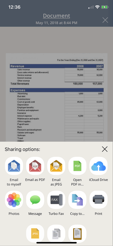 TurboScan™: document scanner screenshot 3