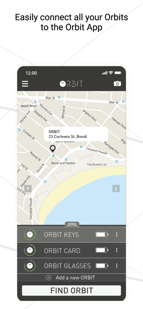 Orbit - Find lost keys & phone screenshot 1
