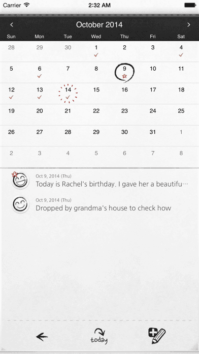 My Wonderful Days Journal screenshot 3