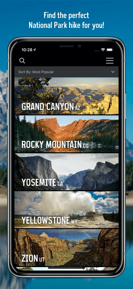 National Park Trail Guide screenshot 1