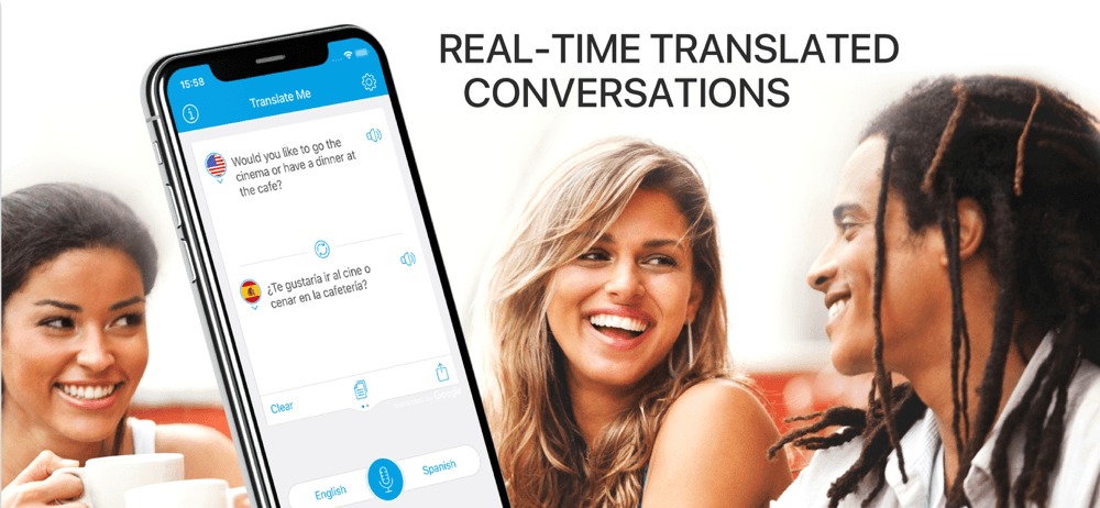 Translate Me - Live Translator screenshot 1
