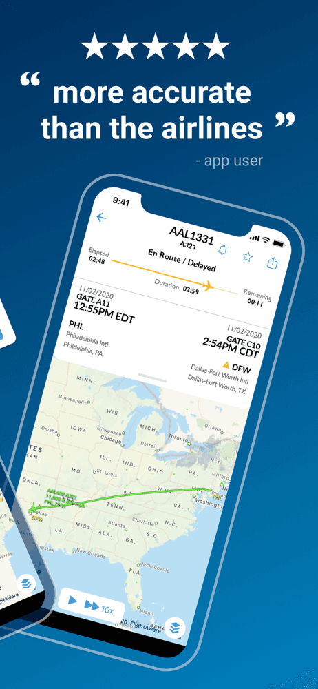 FlightAware Flight Tracker screenshot 2