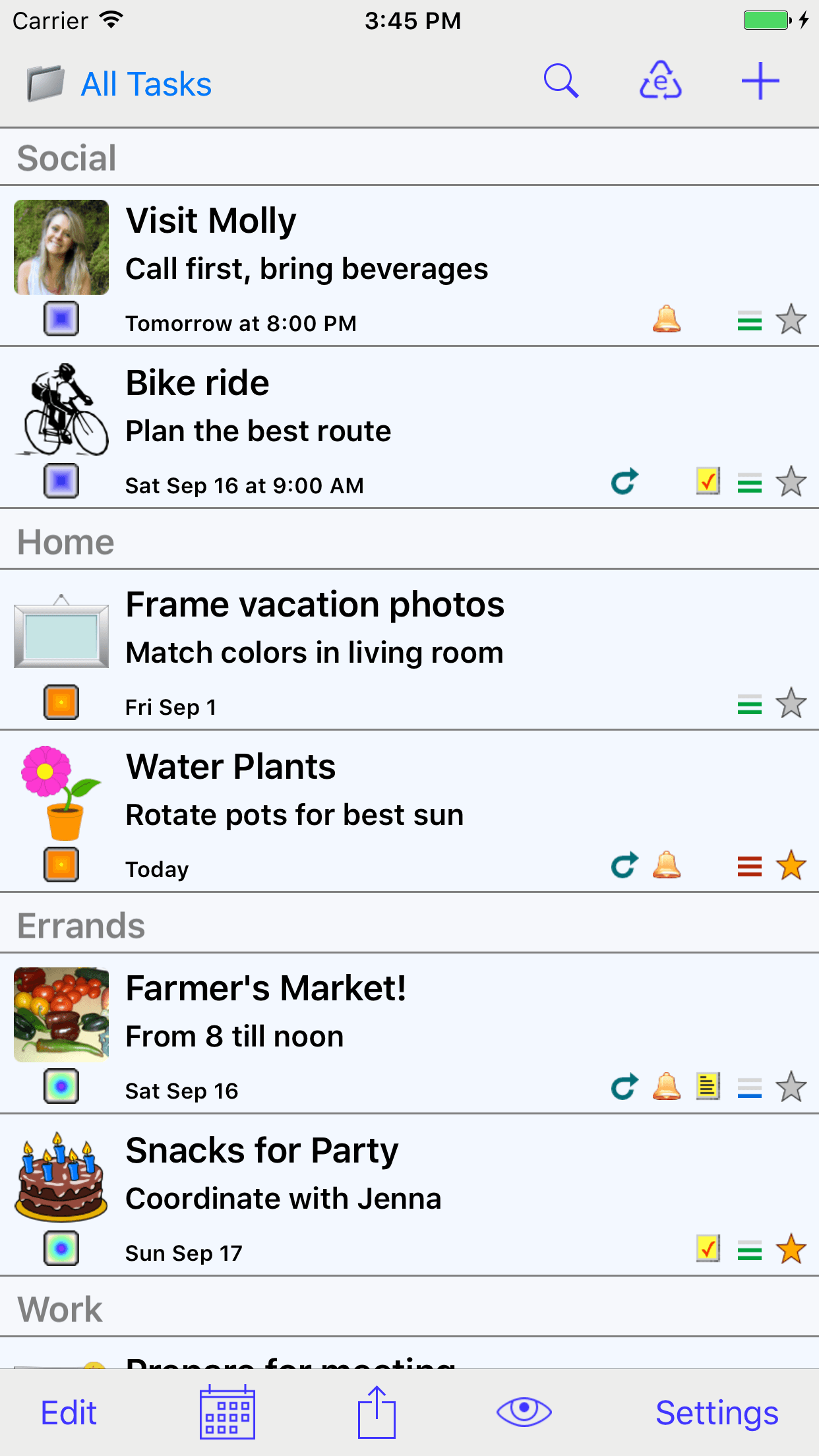 Errands To-Do List screenshot 1