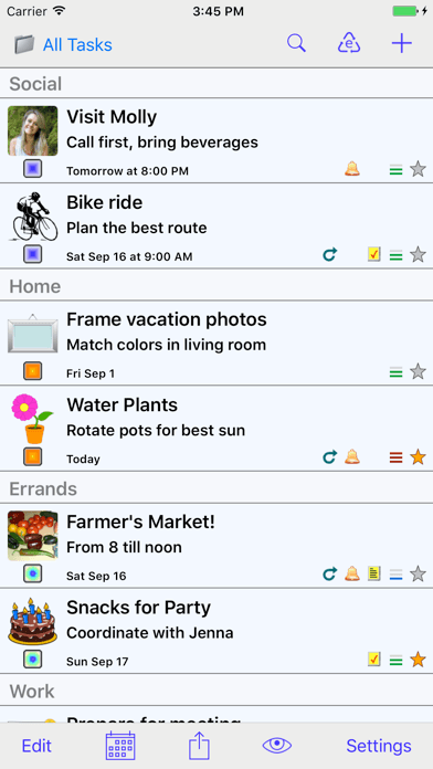 Errands To-Do List screenshot 1