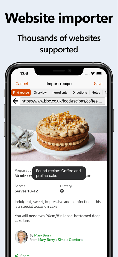 Recipe Keeper screenshot 3