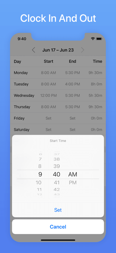 Hours Tracker: Time Calculator screenshot 2