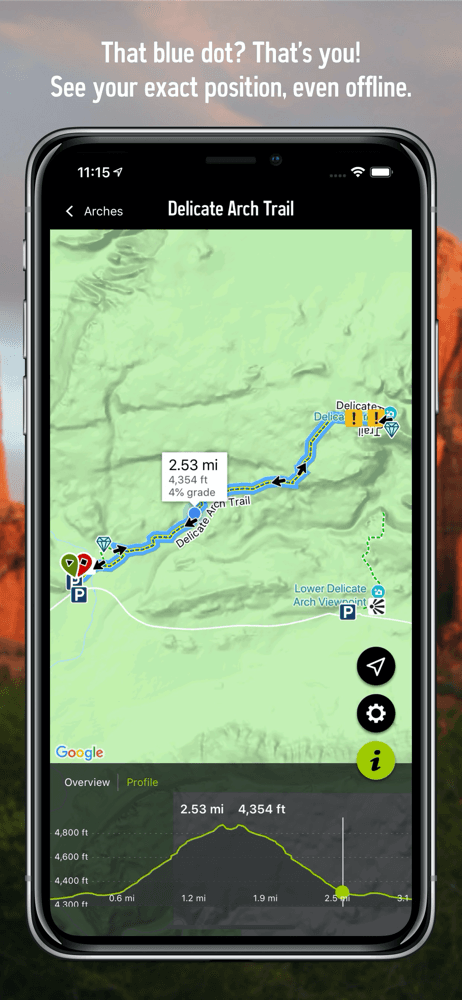 National Park Trail Guide screenshot 2