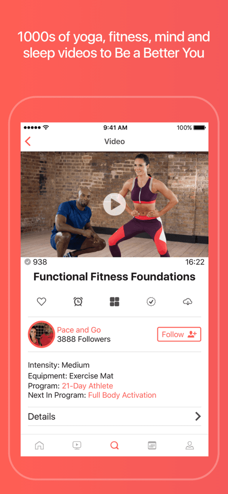 Grokker: Yoga, Fitness, Mind screenshot 1