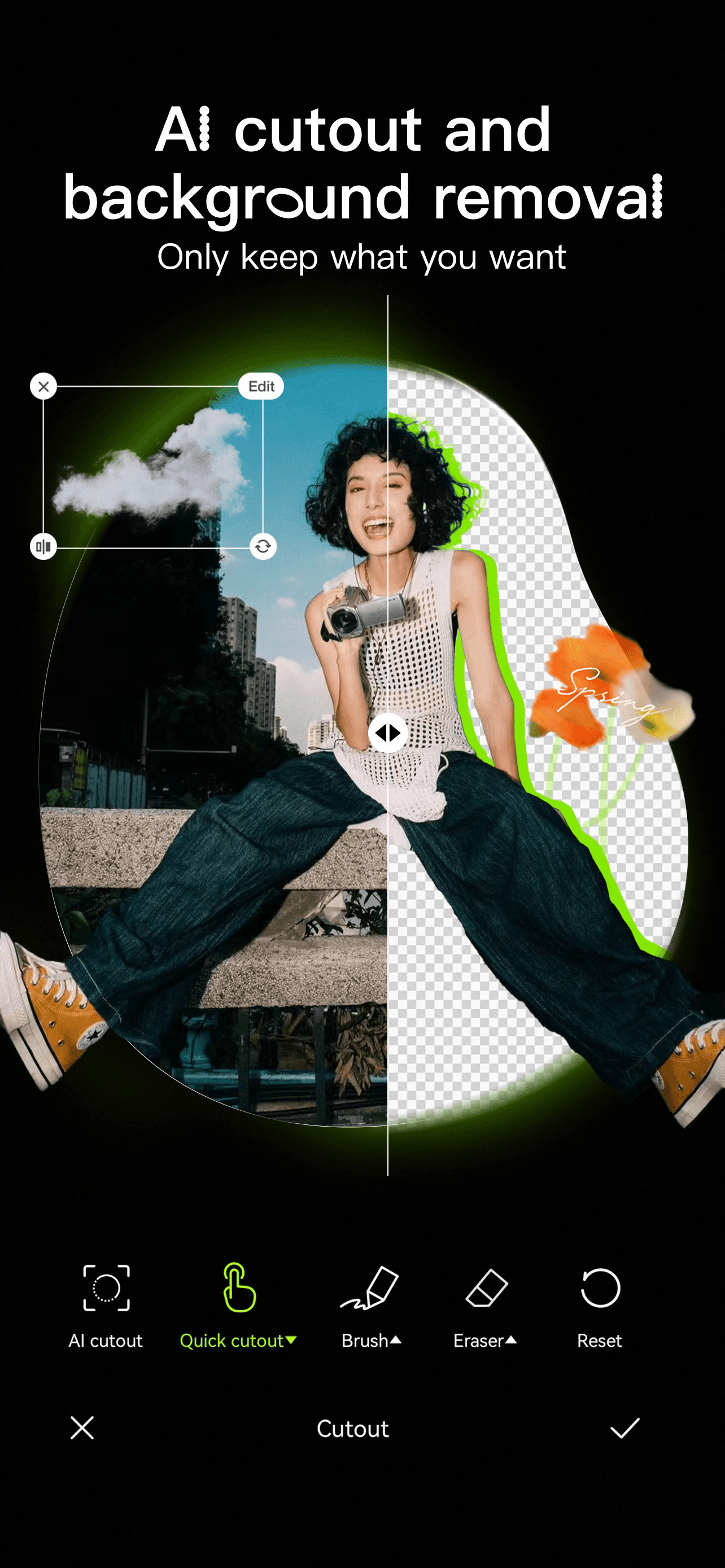 Hypic - Photo Editor & AI Art screenshot 1