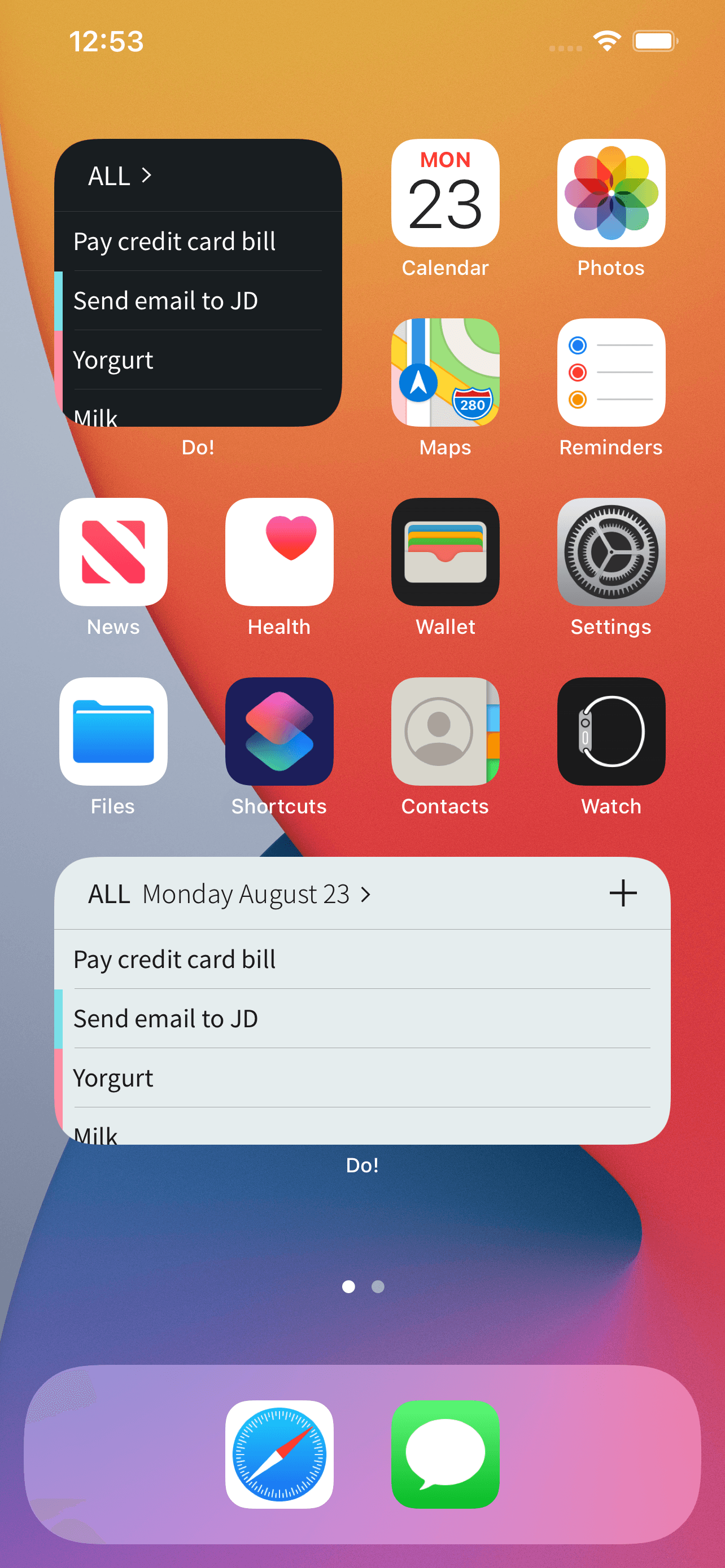 Do! - Simple To Do List screenshot 1