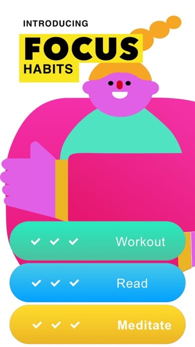 Focus Habits - Daily Streaks screenshot 1