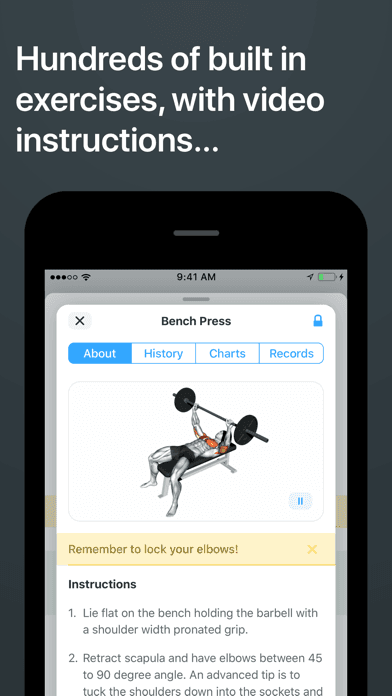 Strong Workout Tracker Gym Log screenshot 2