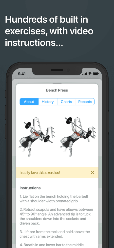 Strong Workout Tracker Gym Log screenshot 2