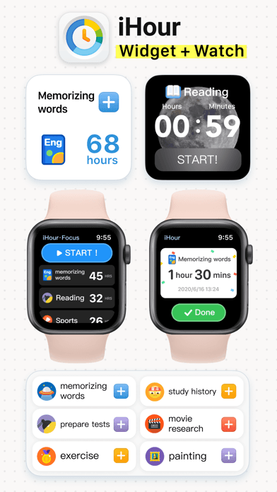 iHour - Focus Time Tracker screenshot 3