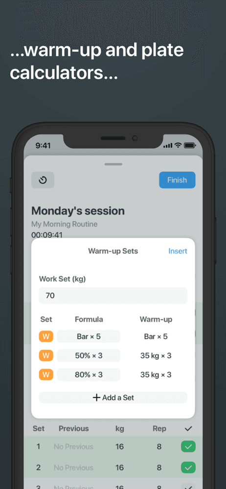 Strong Workout Tracker Gym Log screenshot 3