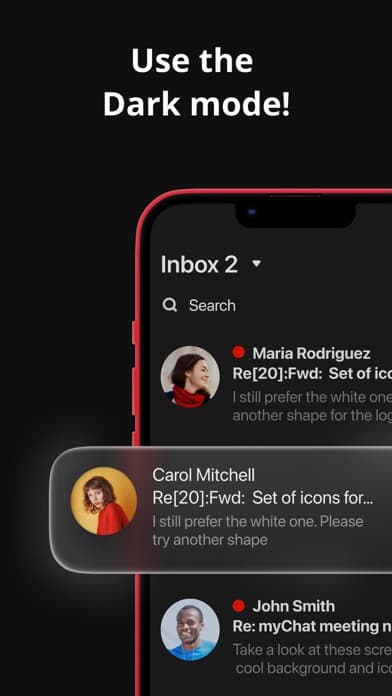 myMail box: email client app screenshot 3