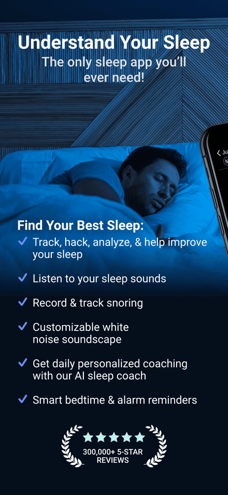 SleepWatch - Top Sleep Tracker screenshot 1