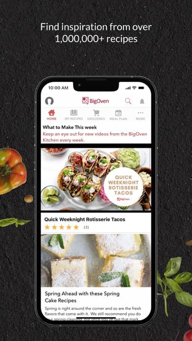 BigOven Recipes & Meal Planner screenshot 1
