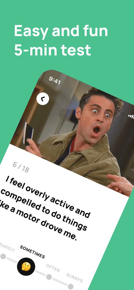 ADHD Test For Adult App screenshot 2