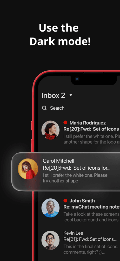 myMail box: email client app screenshot 3