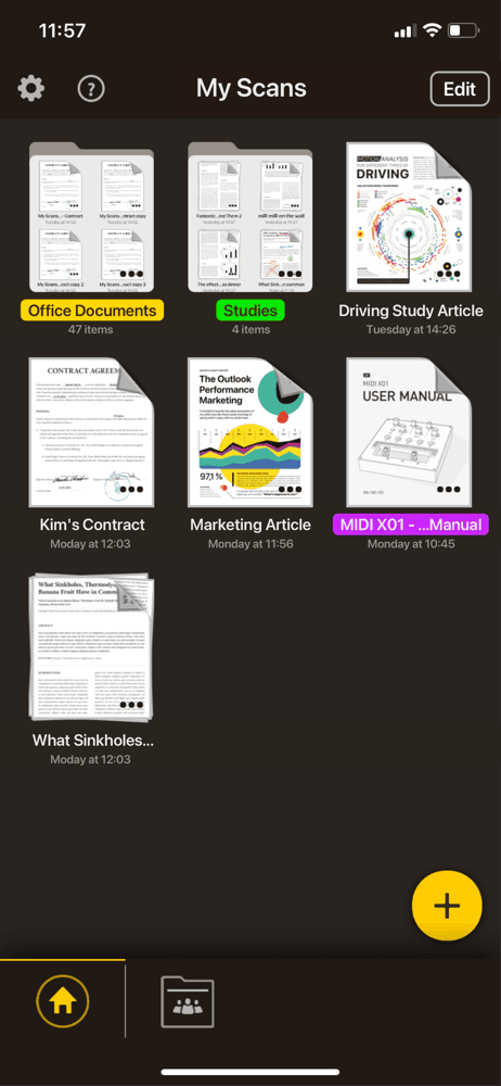 My Scans, best PDF Scanner App screenshot 2