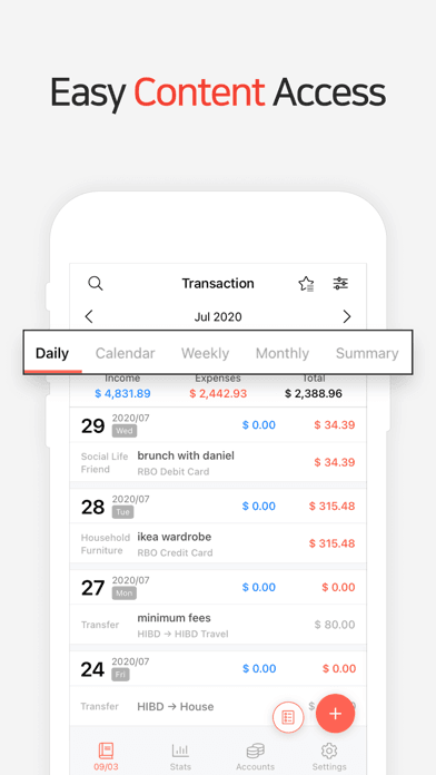 Money Manager Expense & Budget screenshot 2