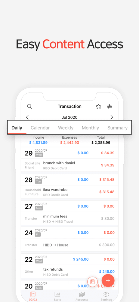 Money Manager Expense & Budget screenshot 2