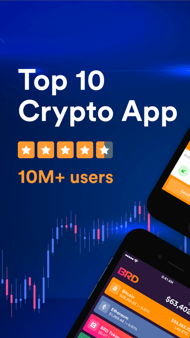 BRD Bitcoin Wallet screenshot 1