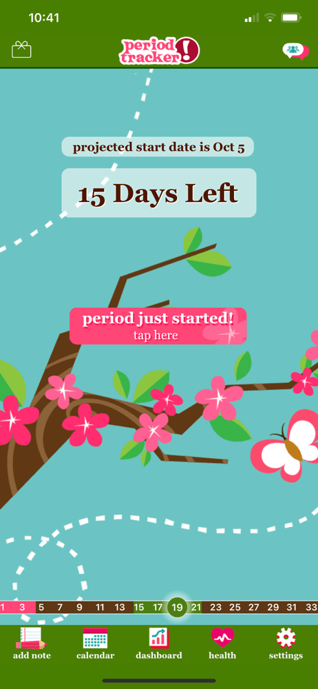 Period Tracker by GP Apps screenshot 1