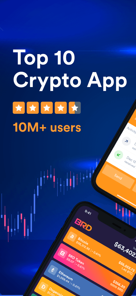 BRD Bitcoin Wallet screenshot 1