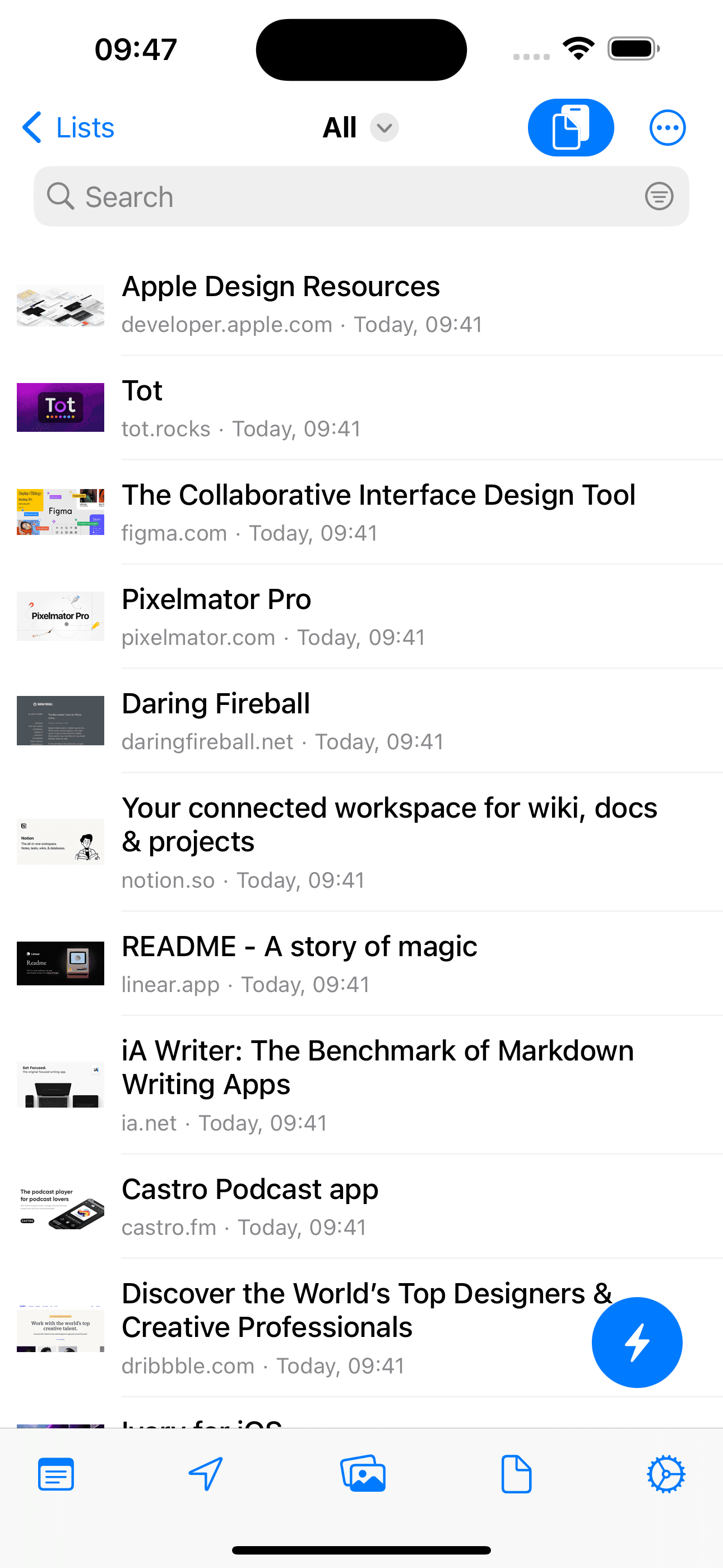Anybox - Bookmark & Read Later screenshot 2