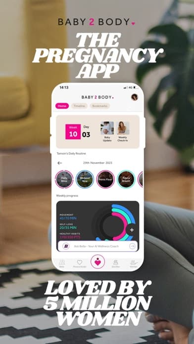 Baby2Body: Pregnancy Wellness screenshot 1