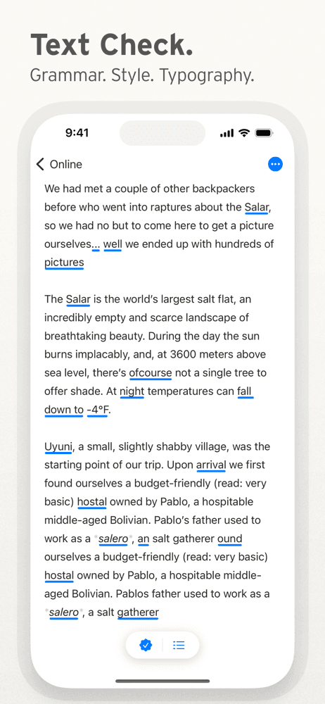Ulysses Mobile screenshot 3