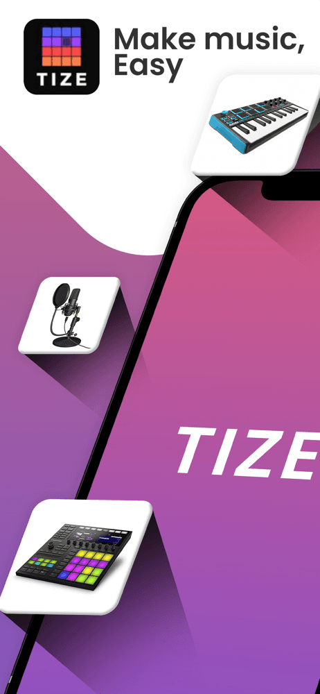 Tize: Music & Beat Maker screenshot 1