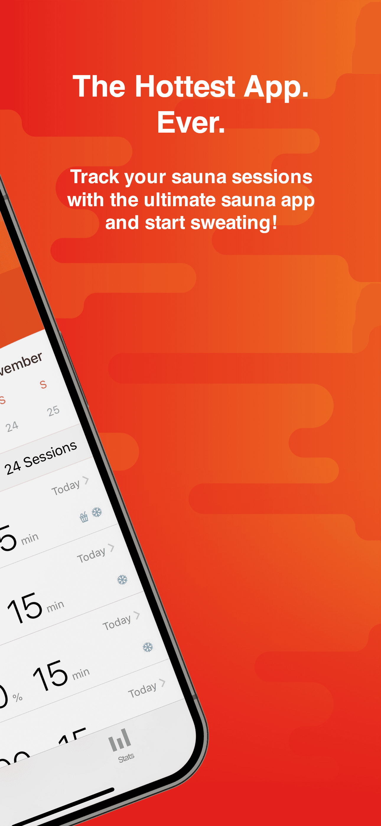 HotLog - Sauna Session Tracker screenshot 2