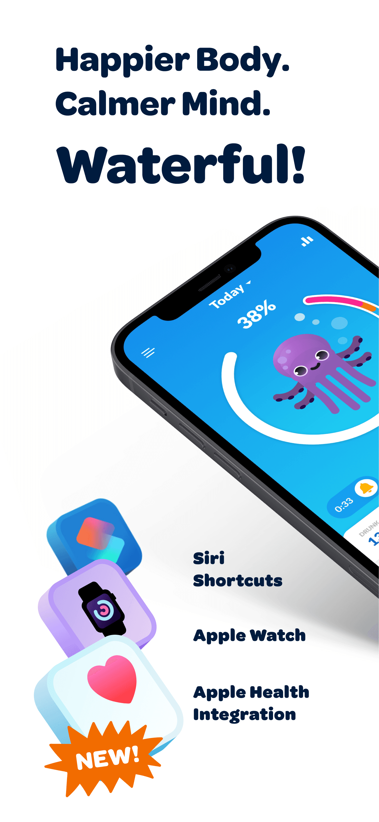 Waterful® Drink water tracker screenshot 1