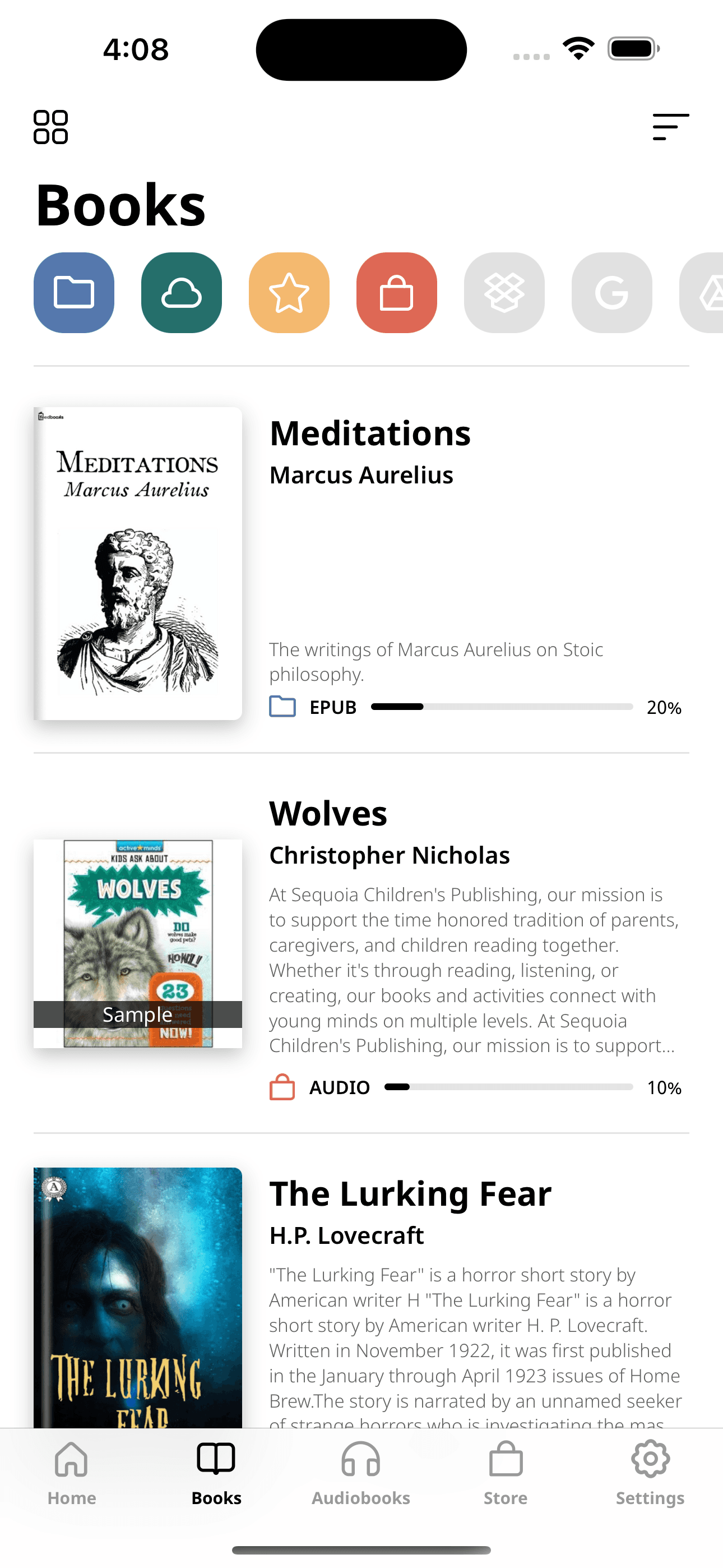 PocketBook Reader screenshot 2