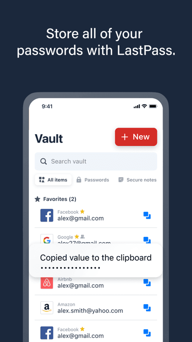 LastPass Password Manager screenshot 1