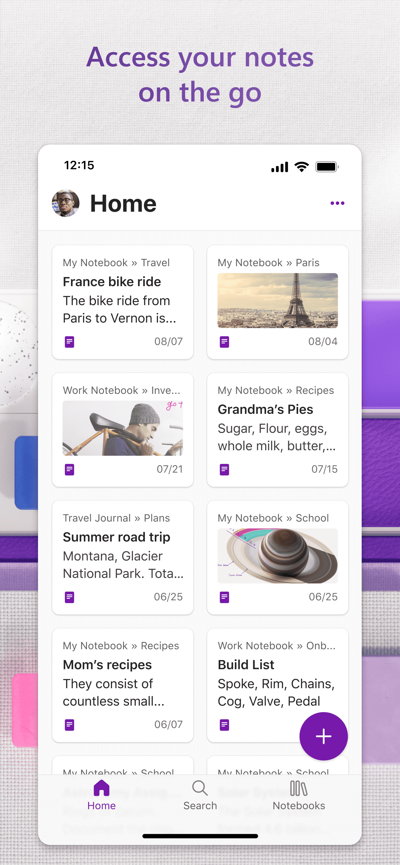 Microsoft OneNote screenshot 3