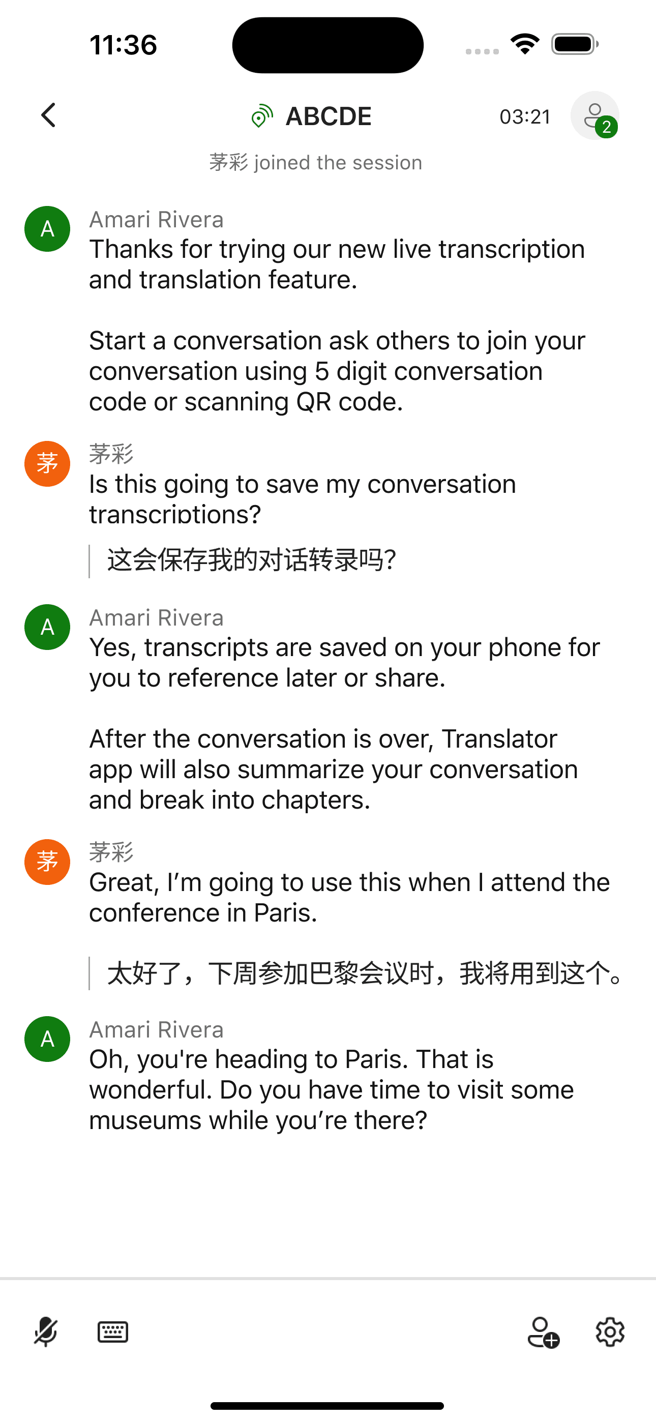 Microsoft Translator screenshot 2