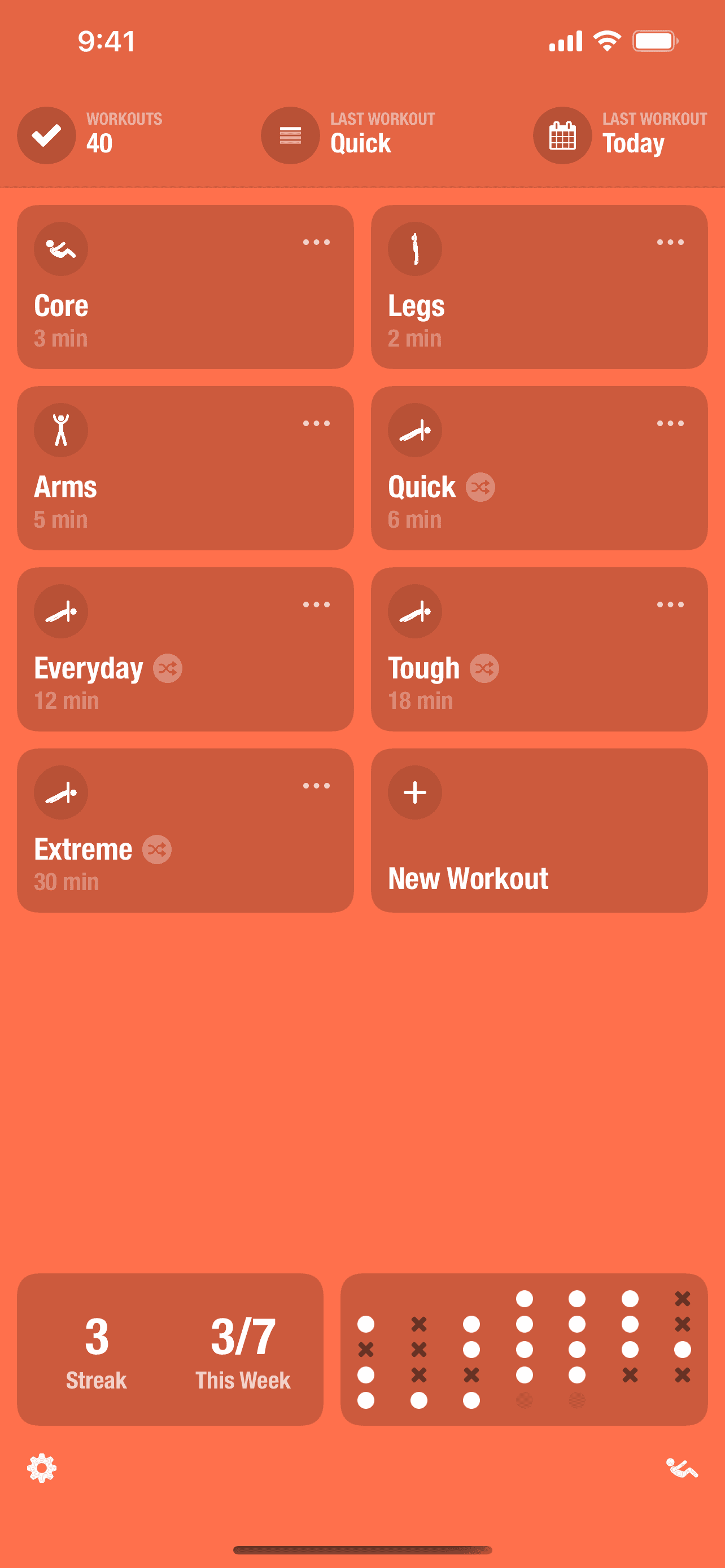 Streaks Workout screenshot 2