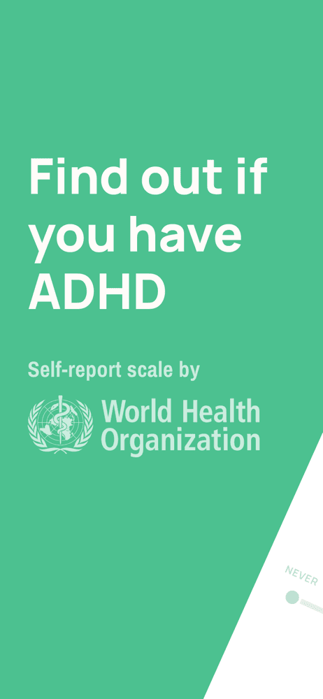 ADHD Test For Adult App screenshot 1