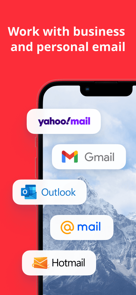 myMail box: email client app screenshot 2