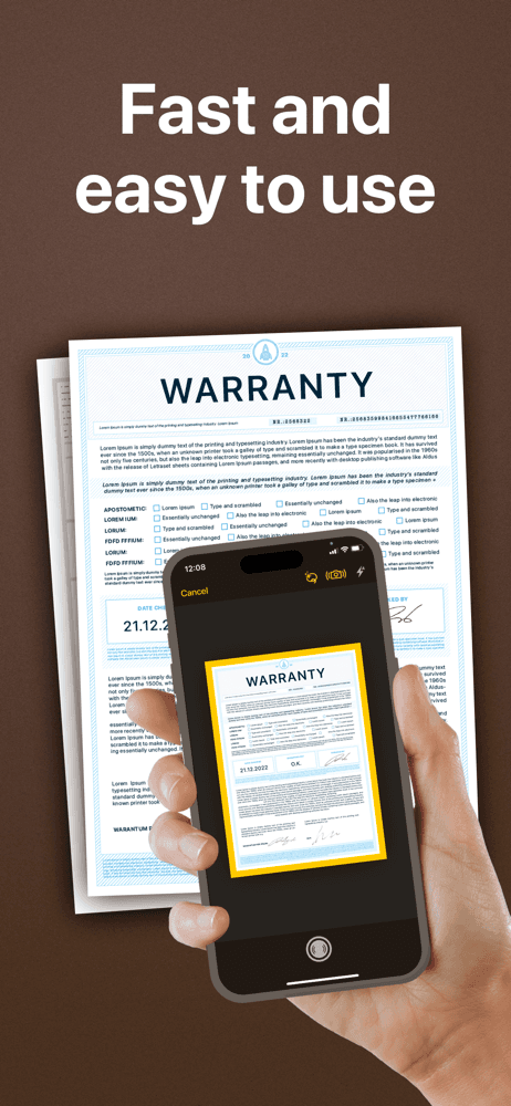 My Scans, best PDF Scanner App screenshot 1
