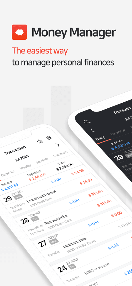 Money Manager Expense & Budget screenshot 1