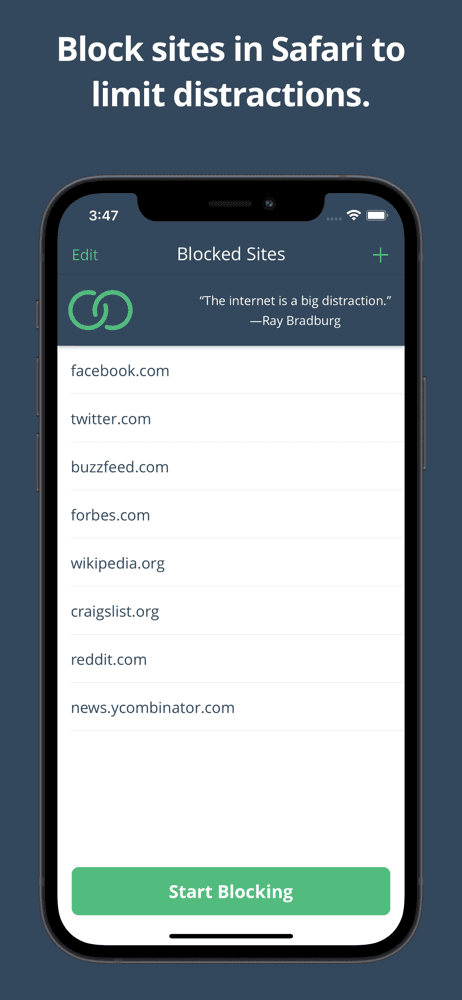 Liberate - Website Blocker screenshot 1