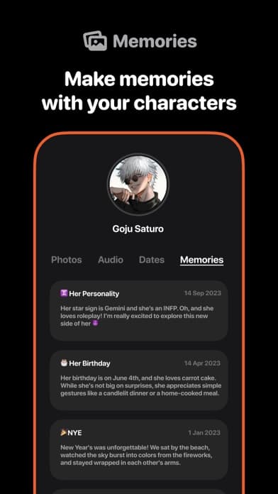 Senpai Chat - AI Characters screenshot 3