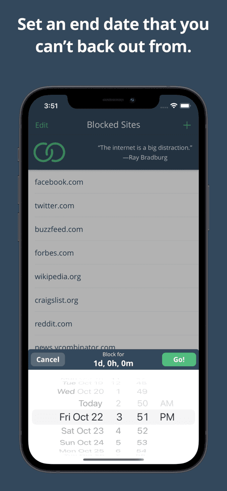 Liberate - Website Blocker screenshot 2