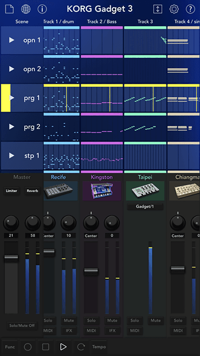 KORG Gadget 3 screenshot 1