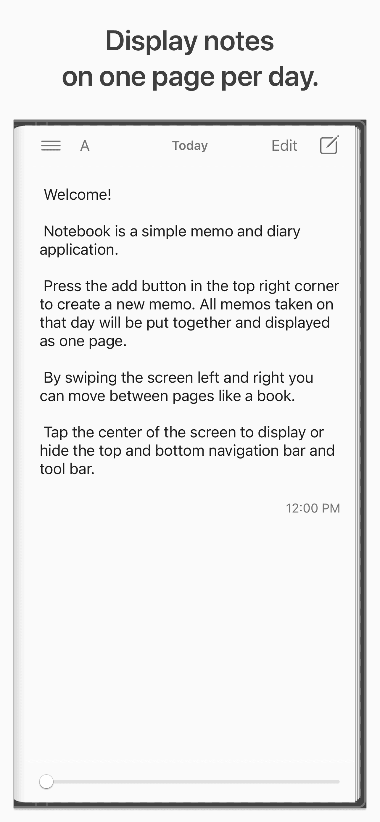Notebook - Diary & Journal App screenshot 2